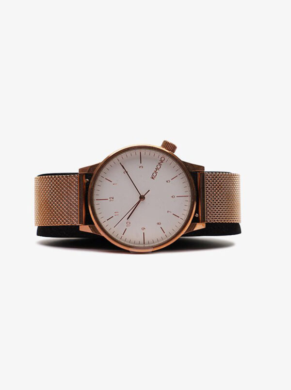 Komono Winston Royale Rose Gold White