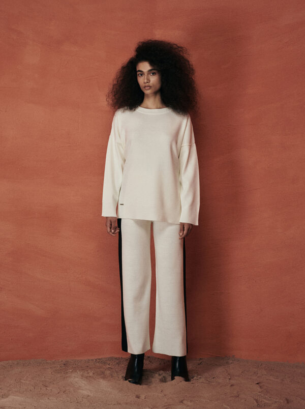 Combos Knitwear W0443 Off White 1