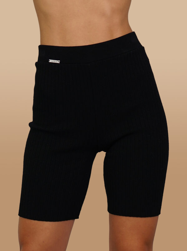 Combos Knitwear Short Pants W300212 Black