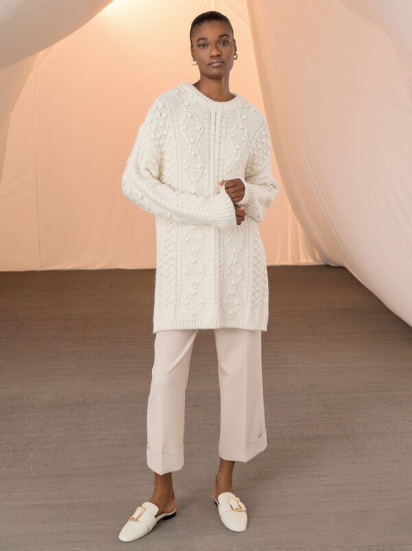 Tailor Made Oversized Knitted Sweater