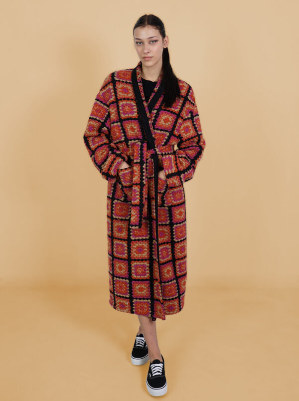 Moutaki Long Wool Jacket