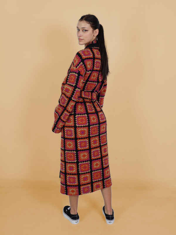 Moutaki Long Wool Jacket