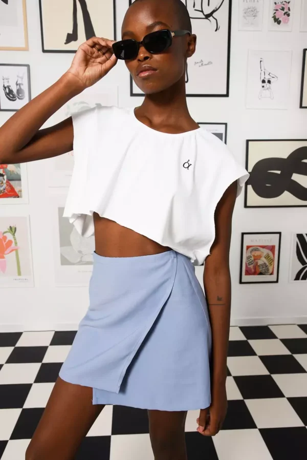 Shot Merilyns Wrap Skirt by Arpyes