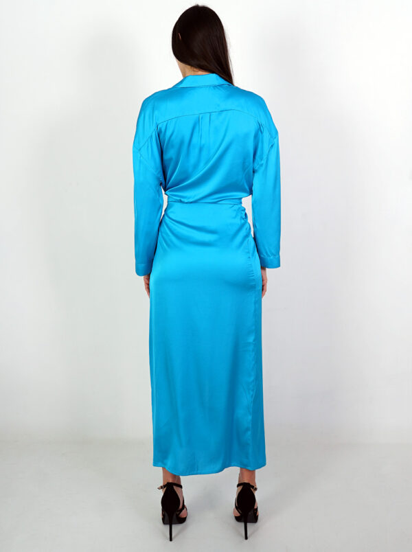 Wrap Belted Dress by Milk White