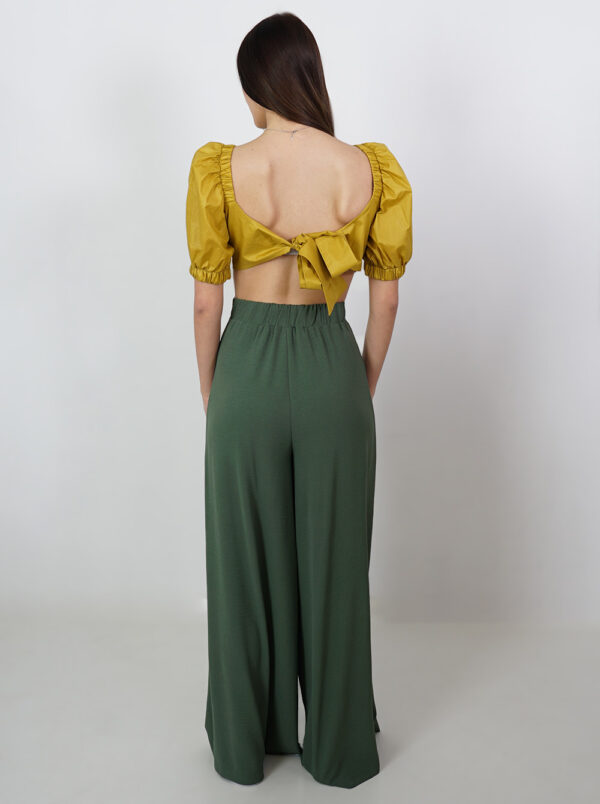 Puffy Sleeves Top by Moutaki