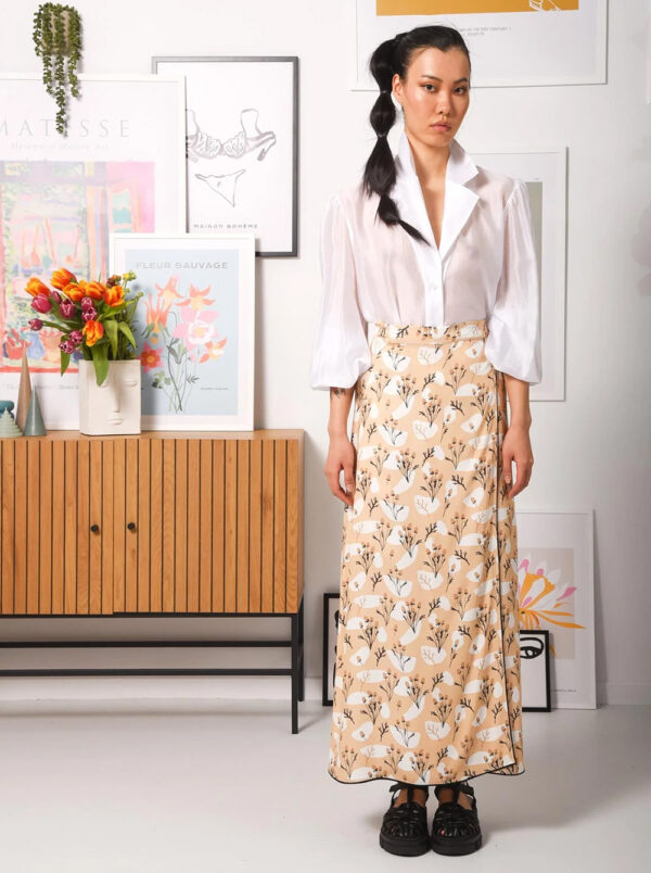 La Japonaise Wrap Skirt by Arpyes