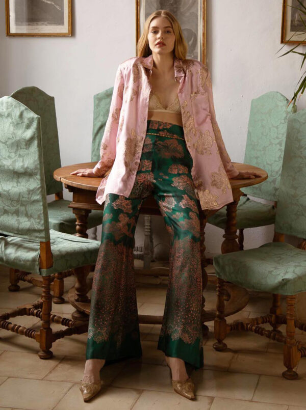 Overtone Satin Flares by Nidodileda