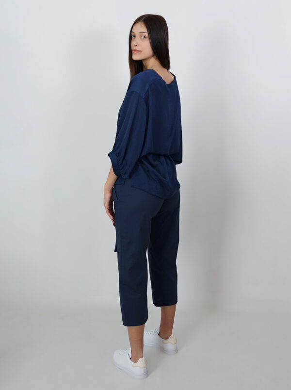Moutaki Cropped Cotton Pants