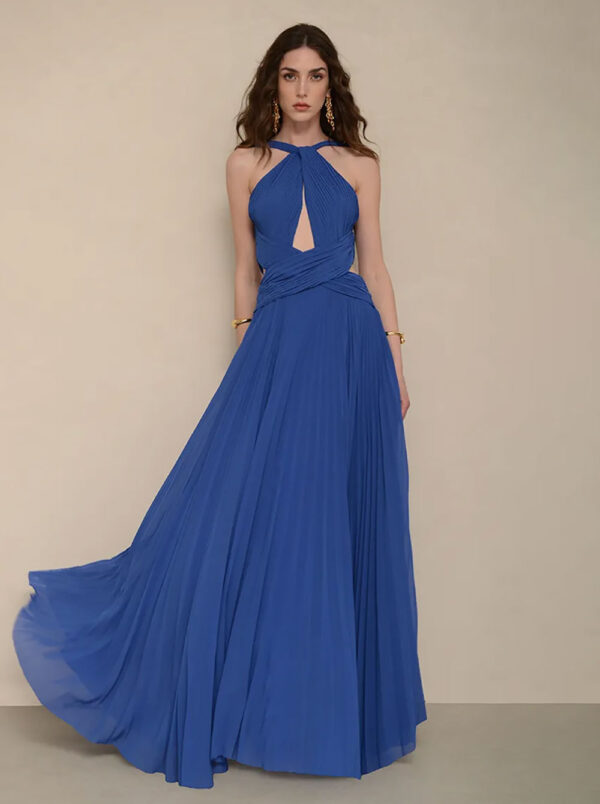 Alkyoni Royal Blue Dress by Nash