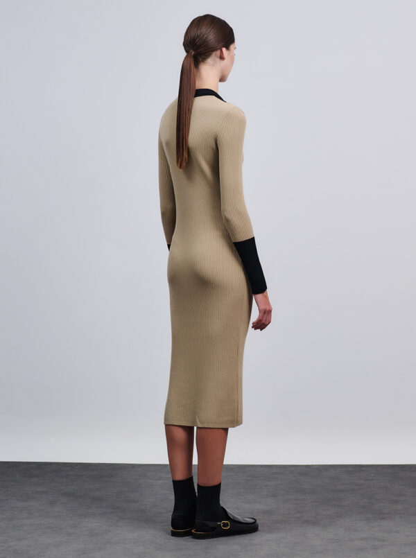 Combos Knitwear Polo Dress