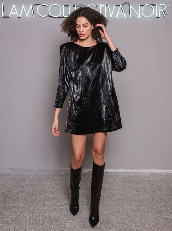 Leta Dress Black by Collectiva Noir