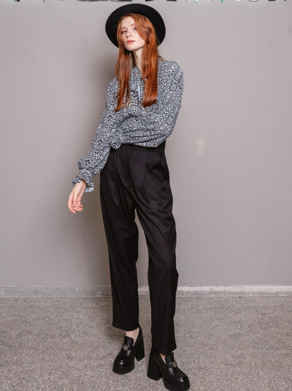 Set Pants in Black by Collectiva Noir
