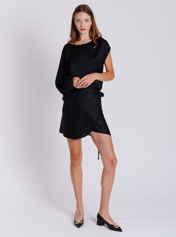 Gloria Skirt in Black by Collectiva Noir