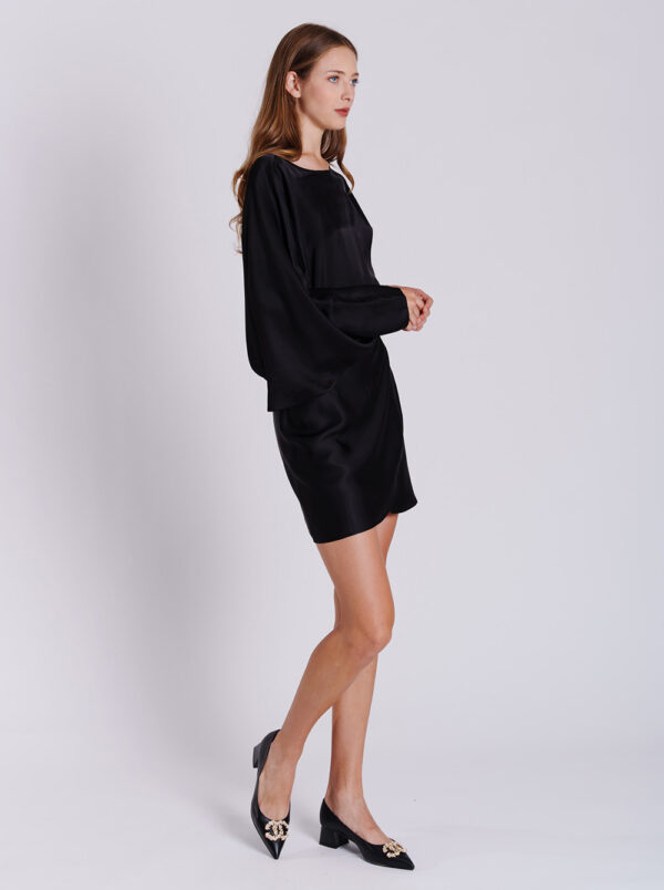 Gloria Skirt in Black by Collectiva Noir