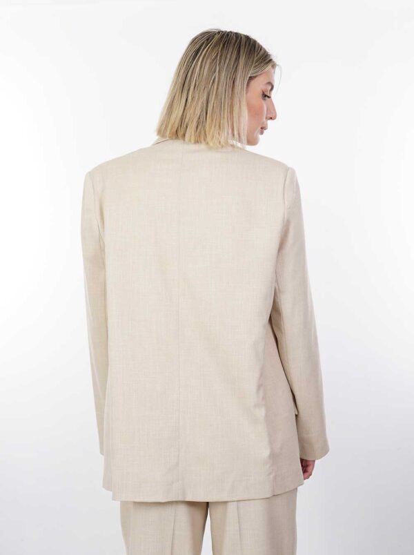 Chiara Blazer in Beige by Lefko